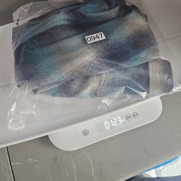 Pendleton Woolen Mills Blue Yellow Plaid Check Flannel Shirt Women's XS - Picture 7 of 7